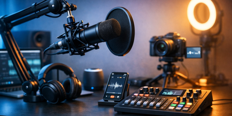 Best Podcast Equipment for Beginners in 2026