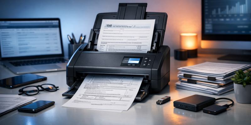 Tax Season Tech: The Best Document Scanners for Your Files
