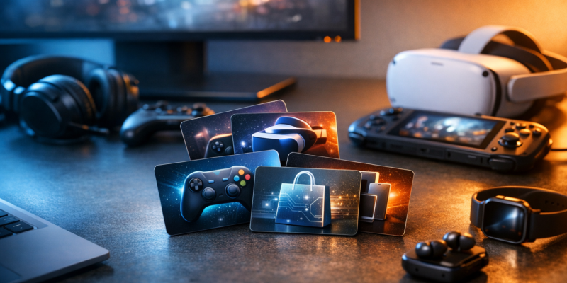 The Best Digital Gift Cards for Gamers and Techies