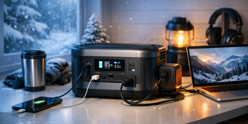 Portable Power Stations: Staying Charged in the Winter